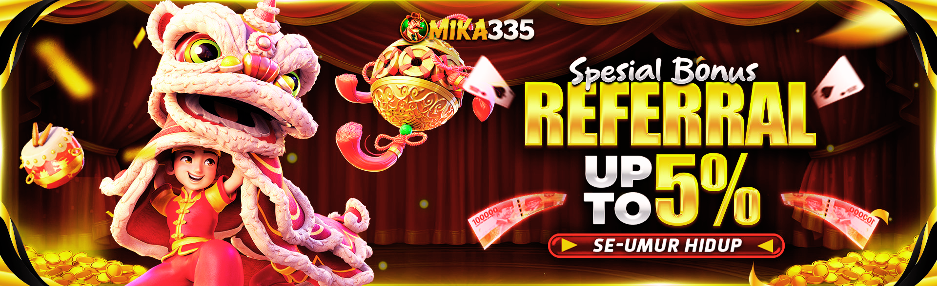 Bonus Referral Up To 5%