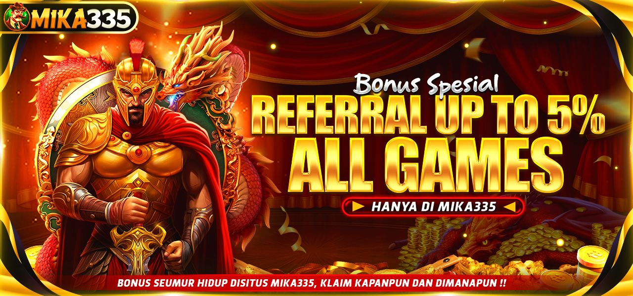 bonus Referral Up To 5%
